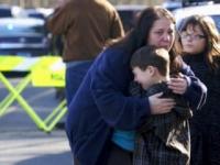 News video: US school shooting: 20 children among 28 killed